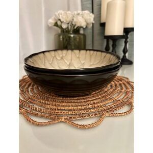 Gibson Elite Vintage (pre 2000's) Plates and Bowls x 2